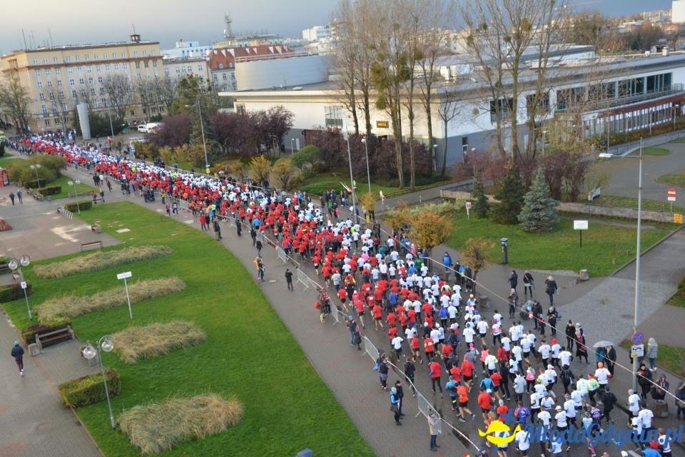 Bieg główny - Bieg Niepodległości z PKO Bankiem Polskim 2017 (I)