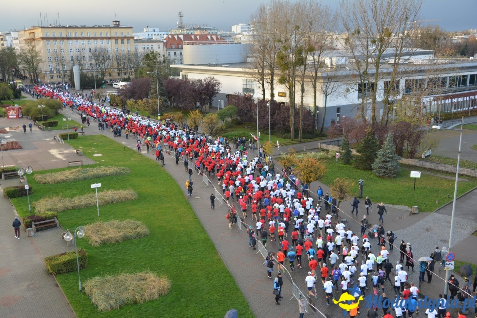 Bieg główny - Bieg Niepodległości z PKO Bankiem Polskim 2017 (I)