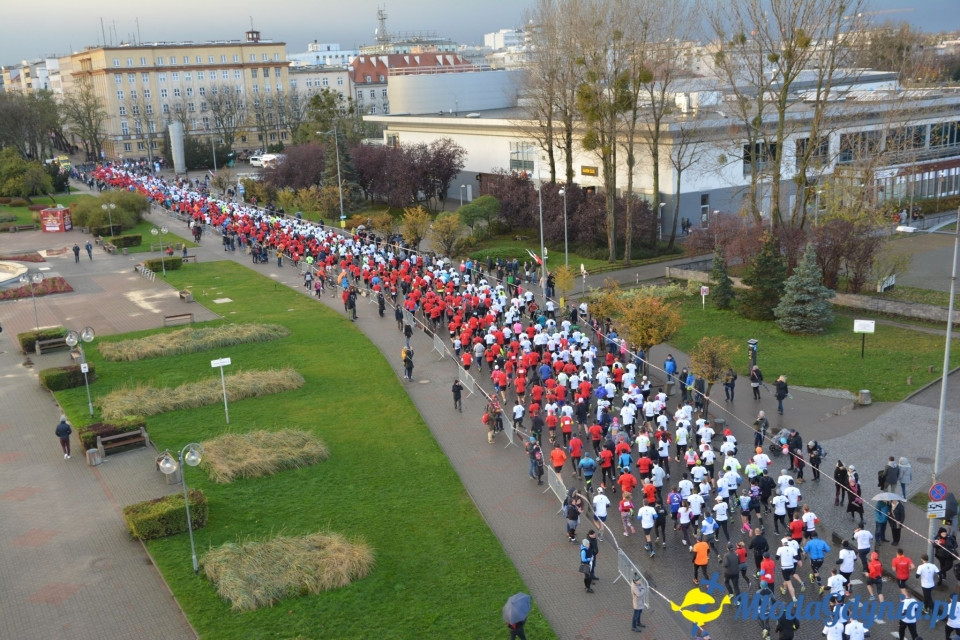 Bieg główny - Bieg Niepodległości z PKO Bankiem Polskim 2017 (I)