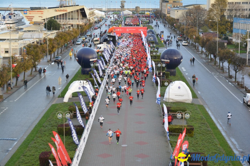 Bieg główny - Bieg Niepodległości z PKO Bankiem Polskim 2017 (I)