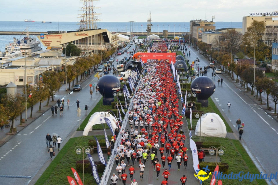 Bieg główny - Bieg Niepodległości z PKO Bankiem Polskim 2017 (I)