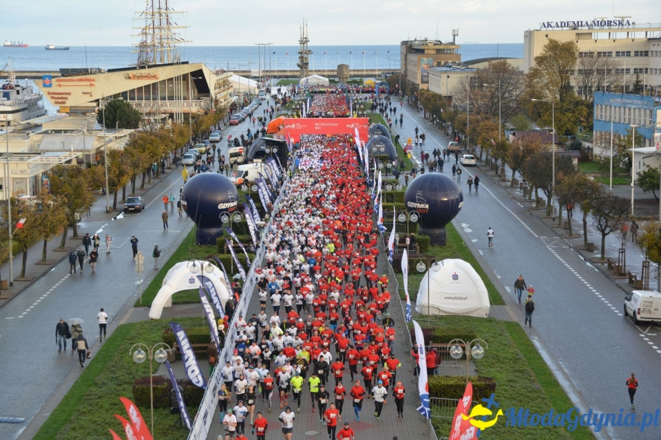 Bieg główny - Bieg Niepodległości z PKO Bankiem Polskim 2017 (I)