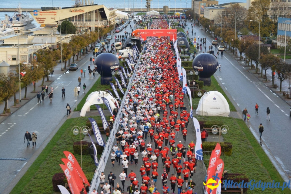 Bieg główny - Bieg Niepodległości z PKO Bankiem Polskim 2017 (I)