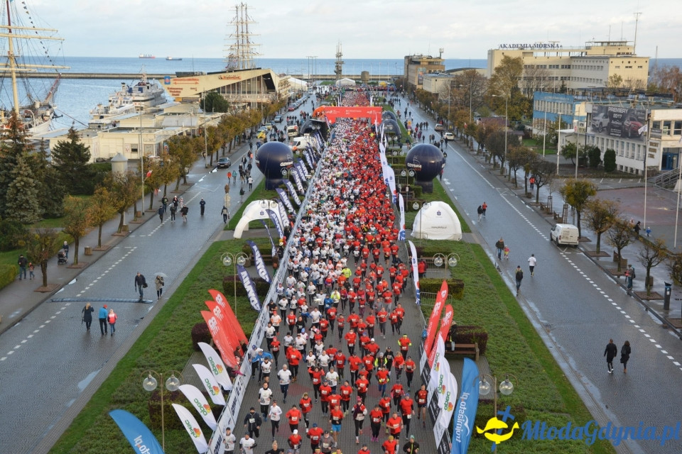 Bieg główny - Bieg Niepodległości z PKO Bankiem Polskim 2017 (I)