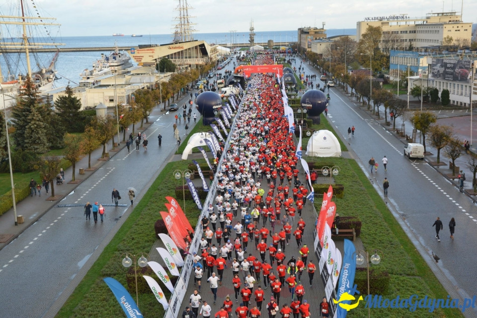Bieg główny - Bieg Niepodległości z PKO Bankiem Polskim 2017 (I)