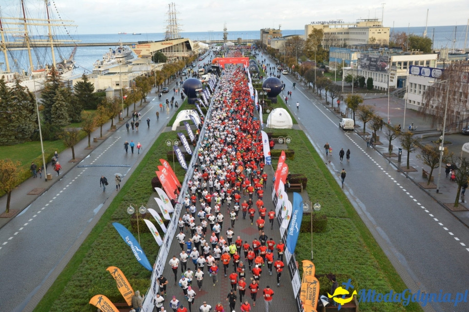 Bieg główny - Bieg Niepodległości z PKO Bankiem Polskim 2017 (I)