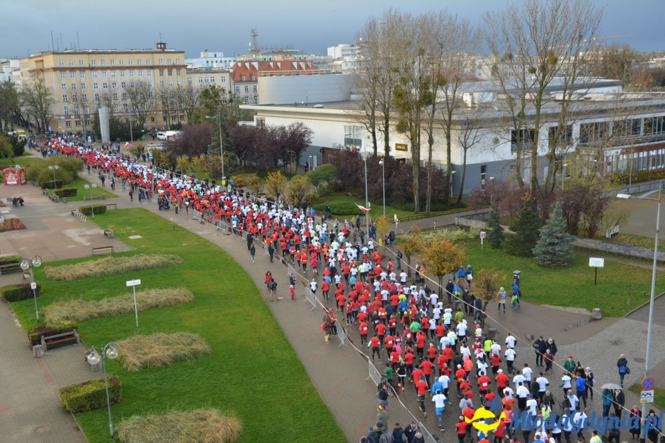 Bieg główny - Bieg Niepodległości z PKO Bankiem Polskim 2017 (I)