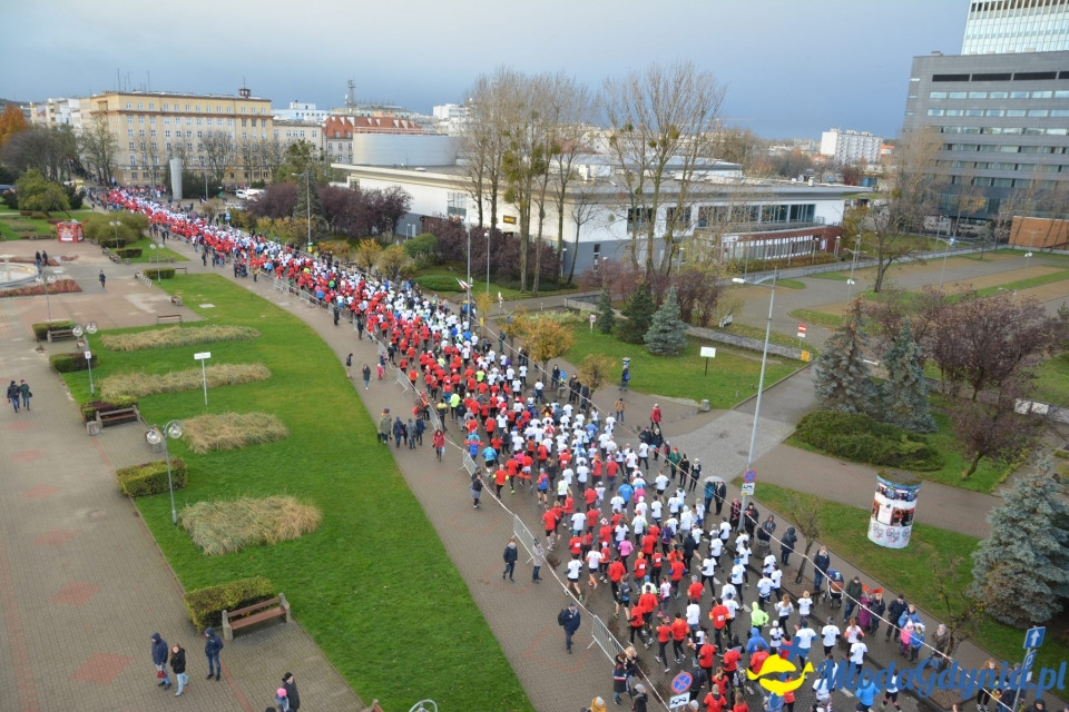 Bieg główny - Bieg Niepodległości z PKO Bankiem Polskim 2017 (I)