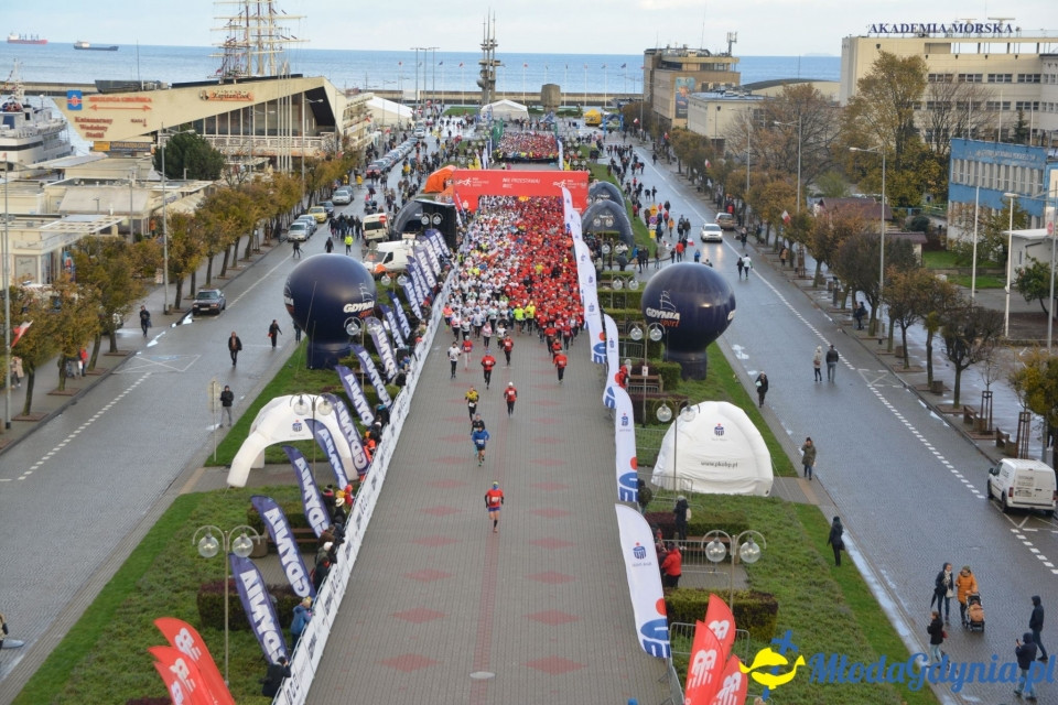 Bieg główny - Bieg Niepodległości z PKO Bankiem Polskim 2017 (I)
