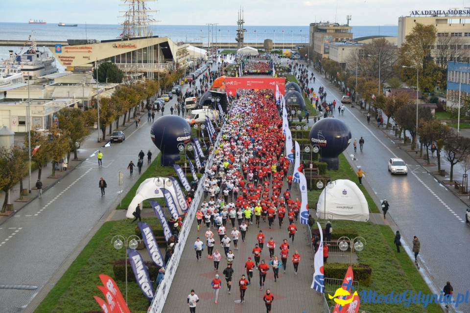 Bieg główny - Bieg Niepodległości z PKO Bankiem Polskim 2017 (I)