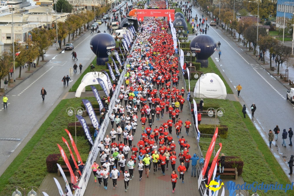 Bieg główny - Bieg Niepodległości z PKO Bankiem Polskim 2017 (I)