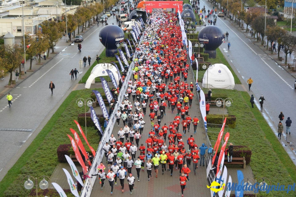 Bieg główny - Bieg Niepodległości z PKO Bankiem Polskim 2017 (I)