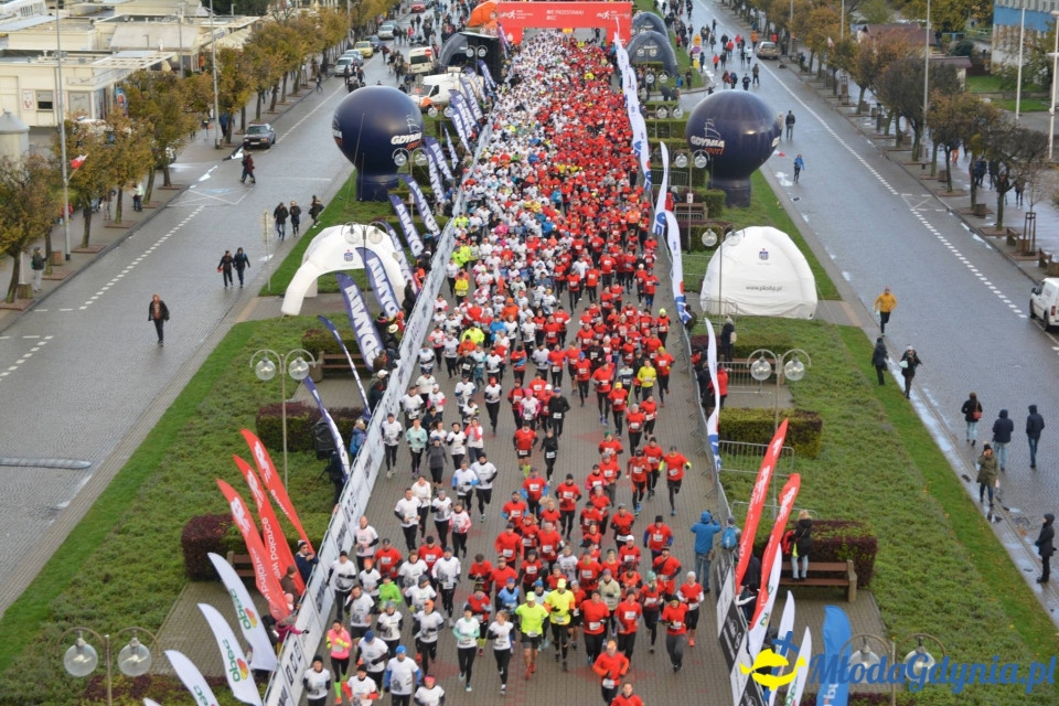 Bieg główny - Bieg Niepodległości z PKO Bankiem Polskim 2017 (I)