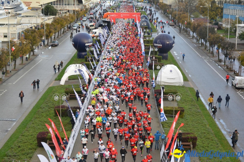 Bieg główny - Bieg Niepodległości z PKO Bankiem Polskim 2017 (I)