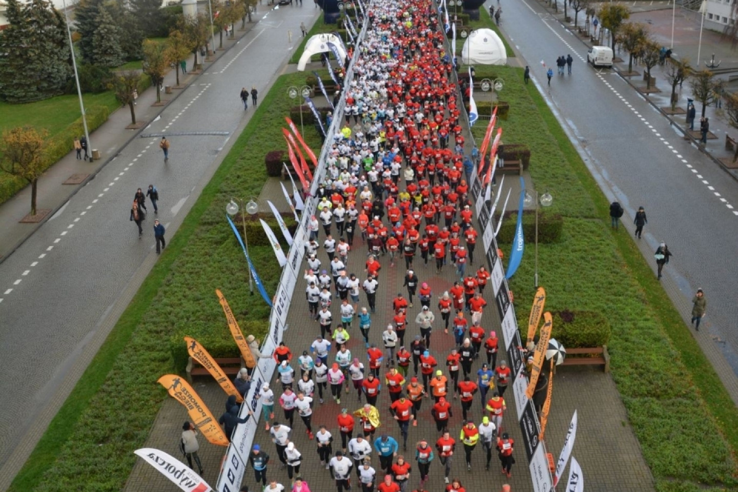 Bieg główny - Bieg Niepodległości z PKO Bankiem Polskim 2017 (I)
