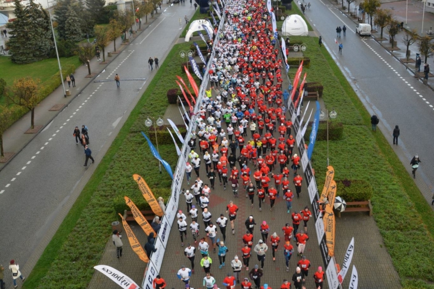 Bieg główny - Bieg Niepodległości z PKO Bankiem Polskim 2017 (I)