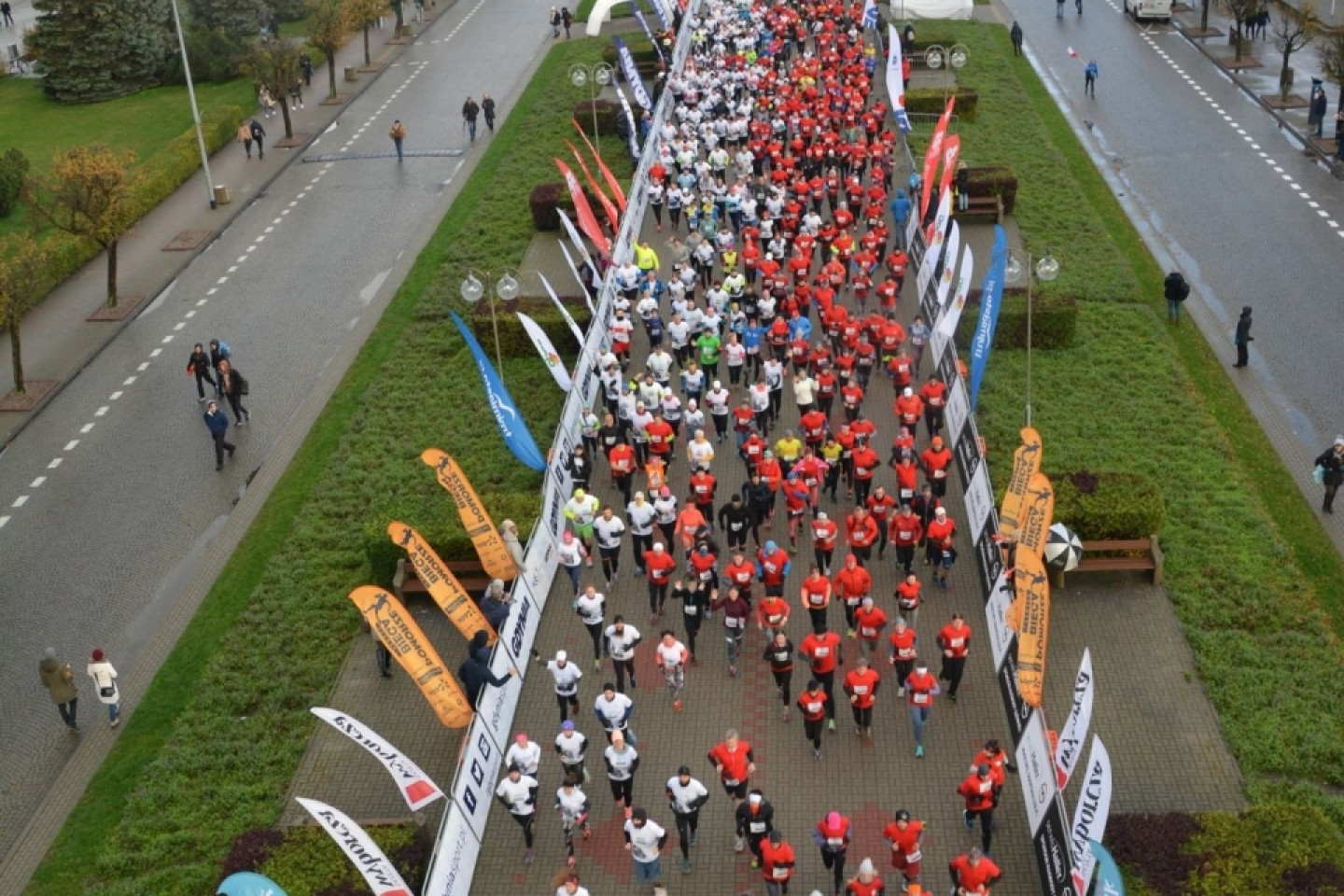 Bieg główny - Bieg Niepodległości z PKO Bankiem Polskim 2017 (I)