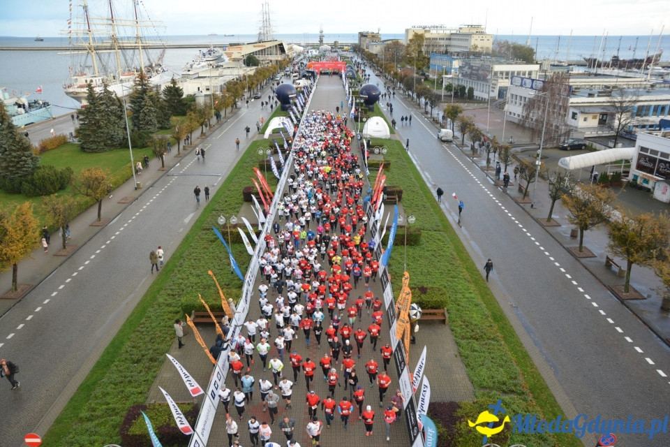 Bieg główny - Bieg Niepodległości z PKO Bankiem Polskim 2017 (I)