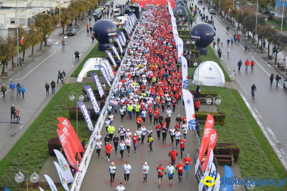 Bieg główny - Bieg Niepodległości z PKO Bankiem Polskim 2017 (I)