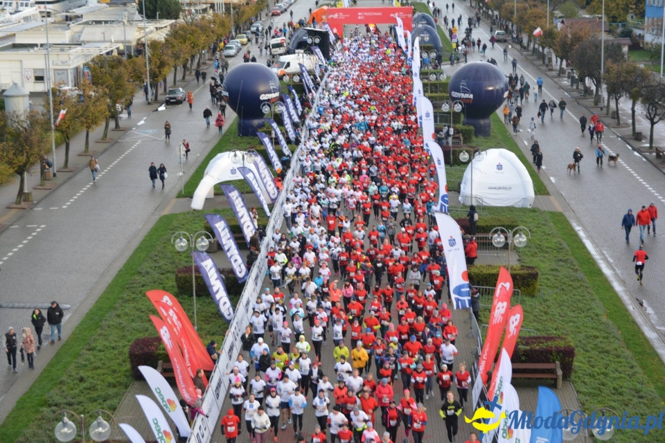 Bieg główny - Bieg Niepodległości z PKO Bankiem Polskim 2017 (I)
