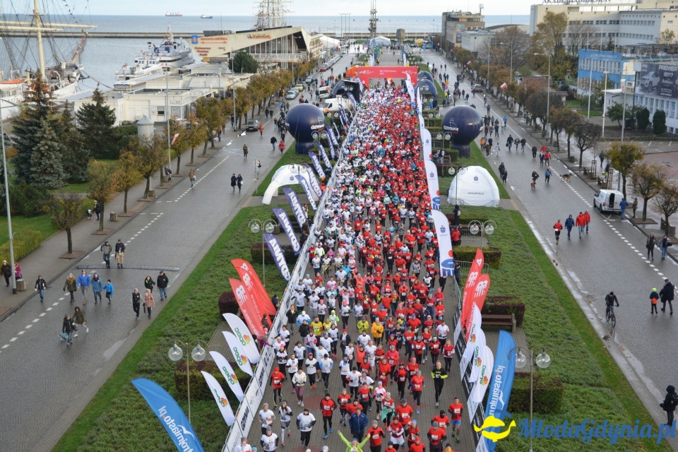 Bieg główny - Bieg Niepodległości z PKO Bankiem Polskim 2017 (I)