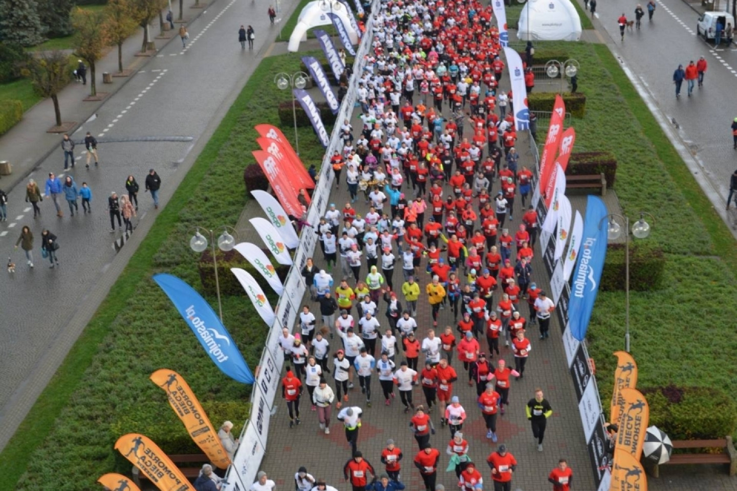 Bieg główny - Bieg Niepodległości z PKO Bankiem Polskim 2017 (I)