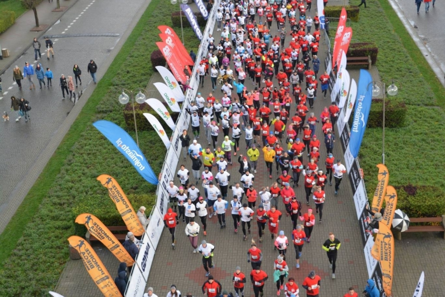 Bieg główny - Bieg Niepodległości z PKO Bankiem Polskim 2017 (I)