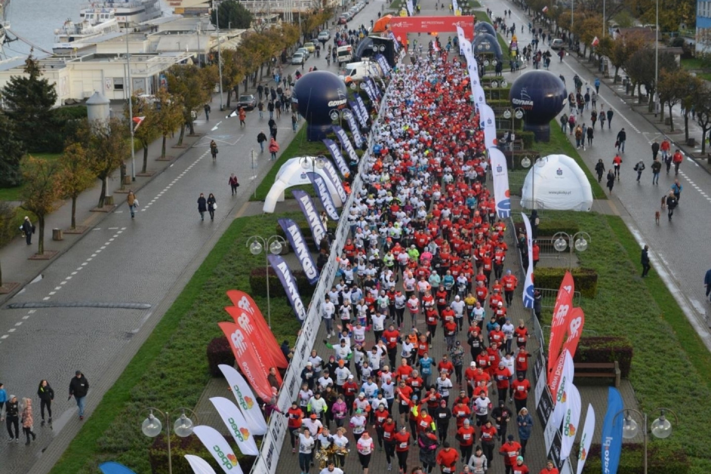 Bieg główny - Bieg Niepodległości z PKO Bankiem Polskim 2017 (I)