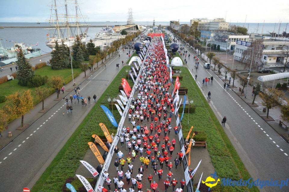 Bieg główny - Bieg Niepodległości z PKO Bankiem Polskim 2017 (I)