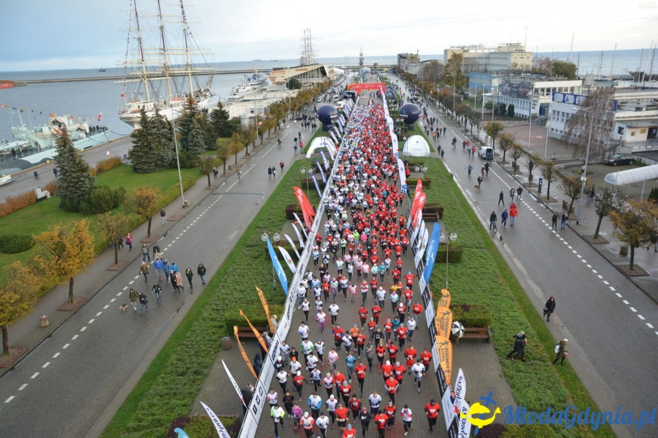 Bieg główny - Bieg Niepodległości z PKO Bankiem Polskim 2017 (I)