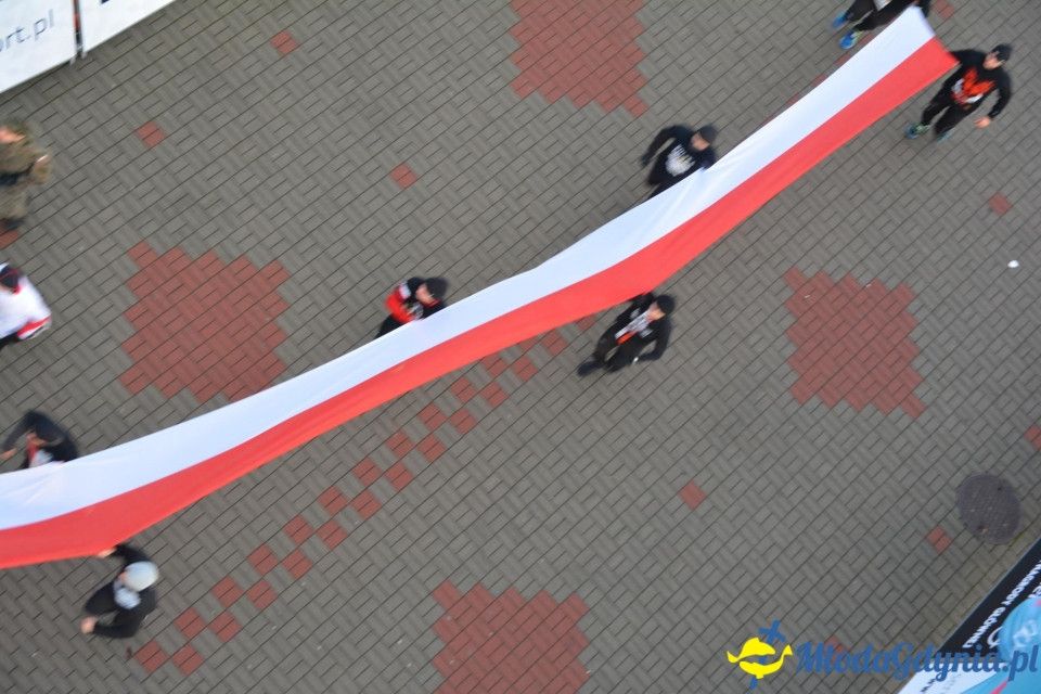 Bieg główny - Bieg Niepodległości z PKO Bankiem Polskim 2017 (I)