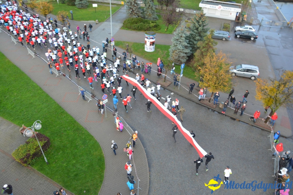 Bieg główny - Bieg Niepodległości z PKO Bankiem Polskim 2017 (I)