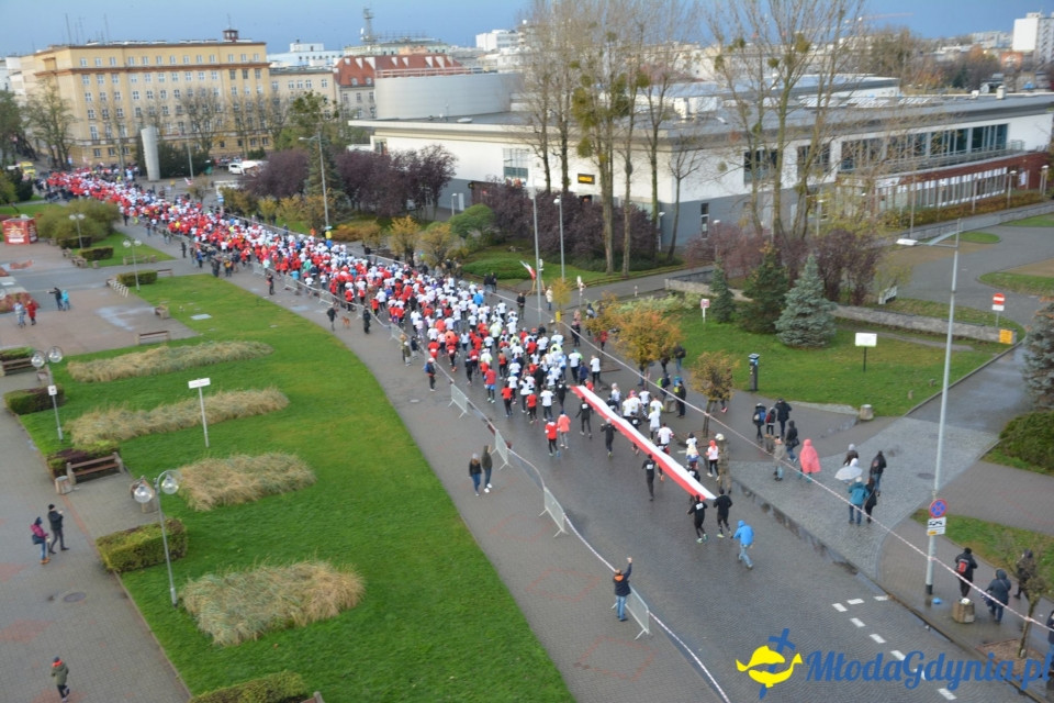Bieg główny - Bieg Niepodległości z PKO Bankiem Polskim 2017 (I)