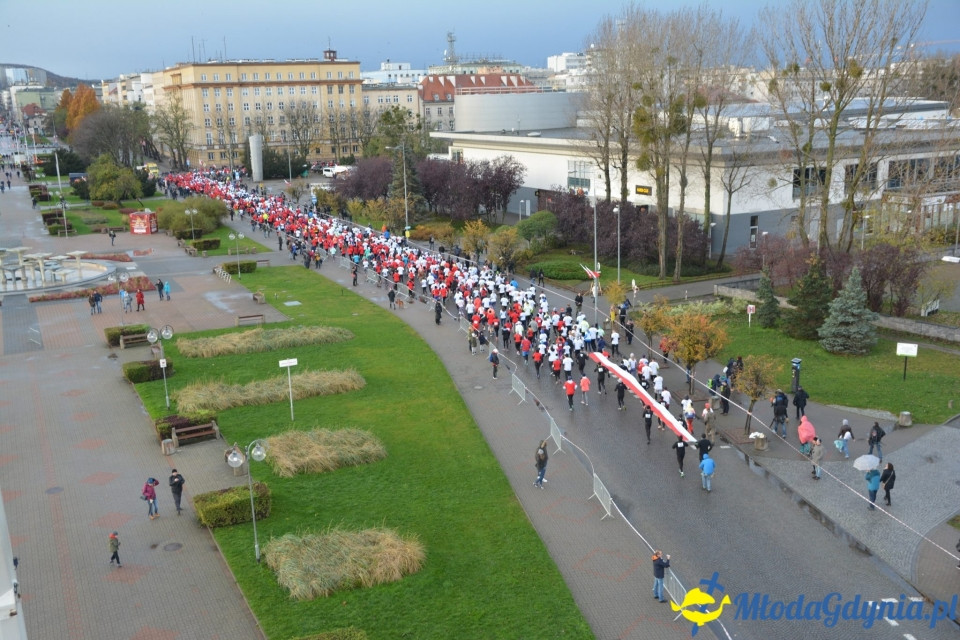 Bieg główny - Bieg Niepodległości z PKO Bankiem Polskim 2017 (I)