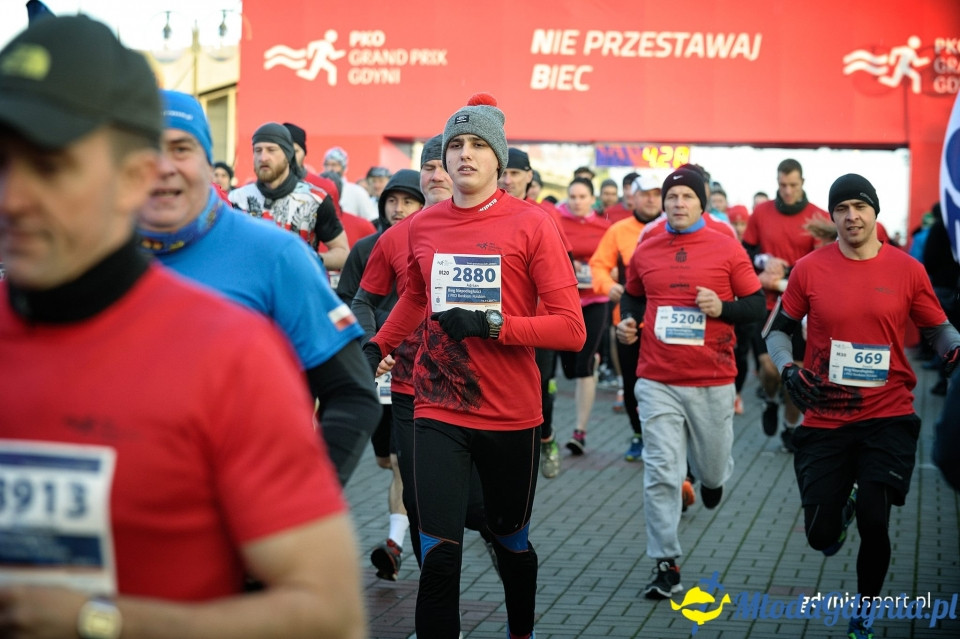 Bieg główny - Bieg Niepodległości z PKO Bankiem Polskim 2017 (I)