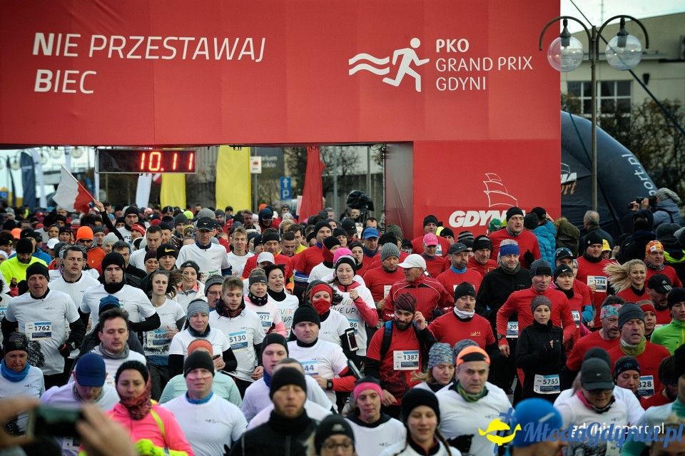 Bieg główny - Bieg Niepodległości z PKO Bankiem Polskim 2017 (I)