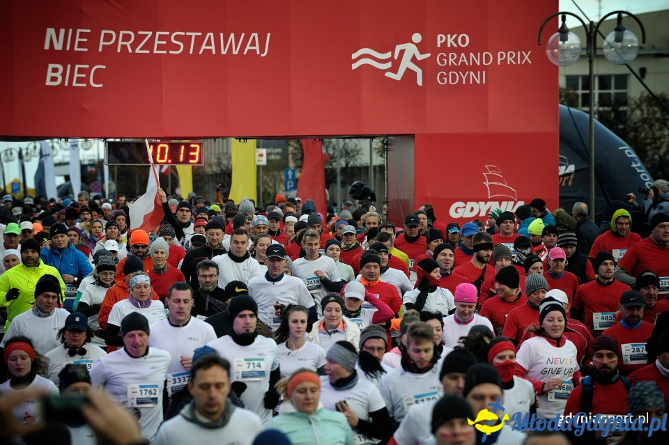 Bieg główny - Bieg Niepodległości z PKO Bankiem Polskim 2017 (I)