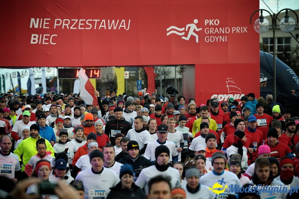 Bieg główny - Bieg Niepodległości z PKO Bankiem Polskim 2017 (I)