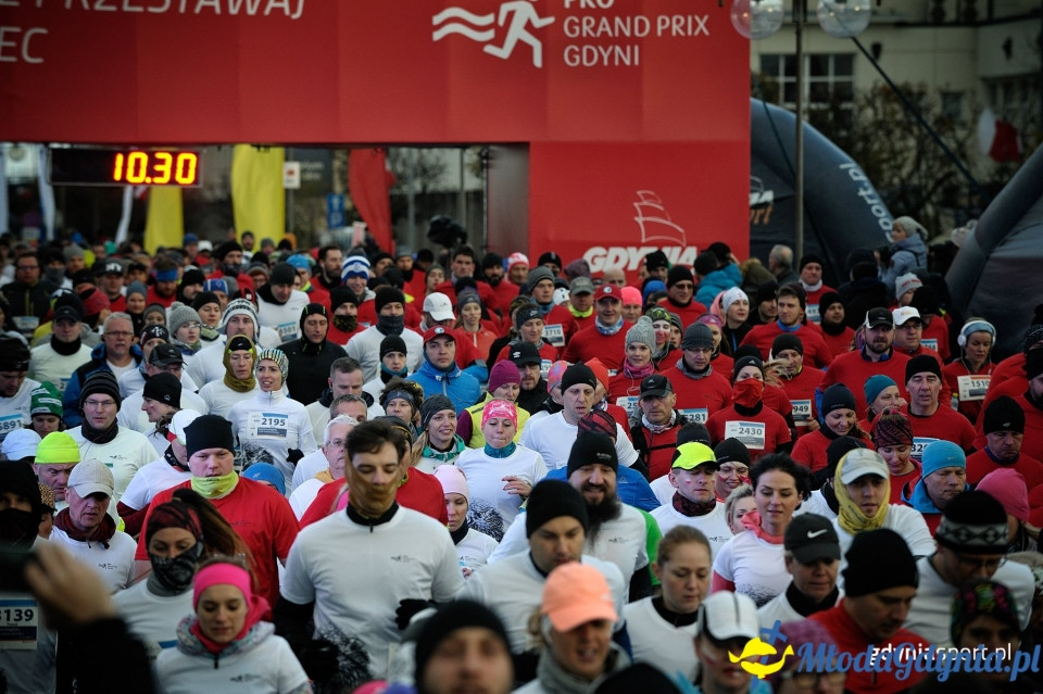 Bieg główny - Bieg Niepodległości z PKO Bankiem Polskim 2017 (I)