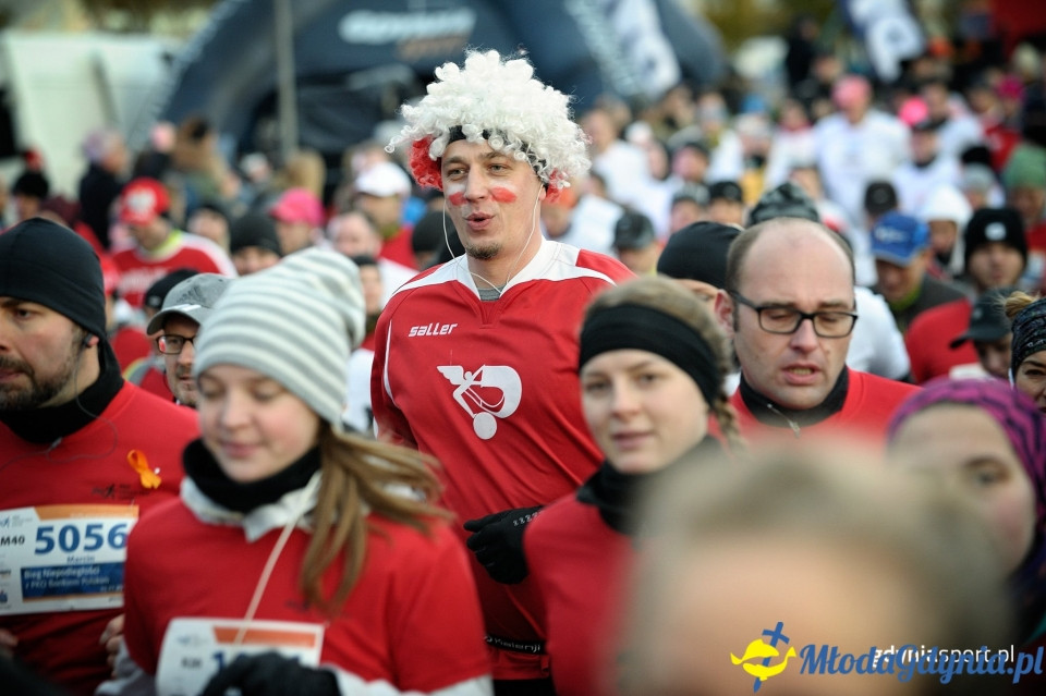 Bieg główny - Bieg Niepodległości z PKO Bankiem Polskim 2017 (I)