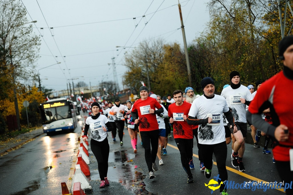 Bieg główny - Bieg Niepodległości z PKO Bankiem Polskim 2017 (II)