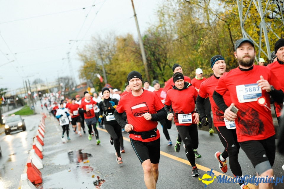 Bieg główny - Bieg Niepodległości z PKO Bankiem Polskim 2017 (II)