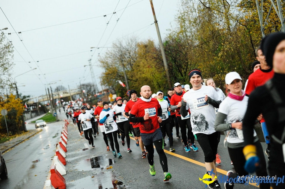Bieg główny - Bieg Niepodległości z PKO Bankiem Polskim 2017 (II)