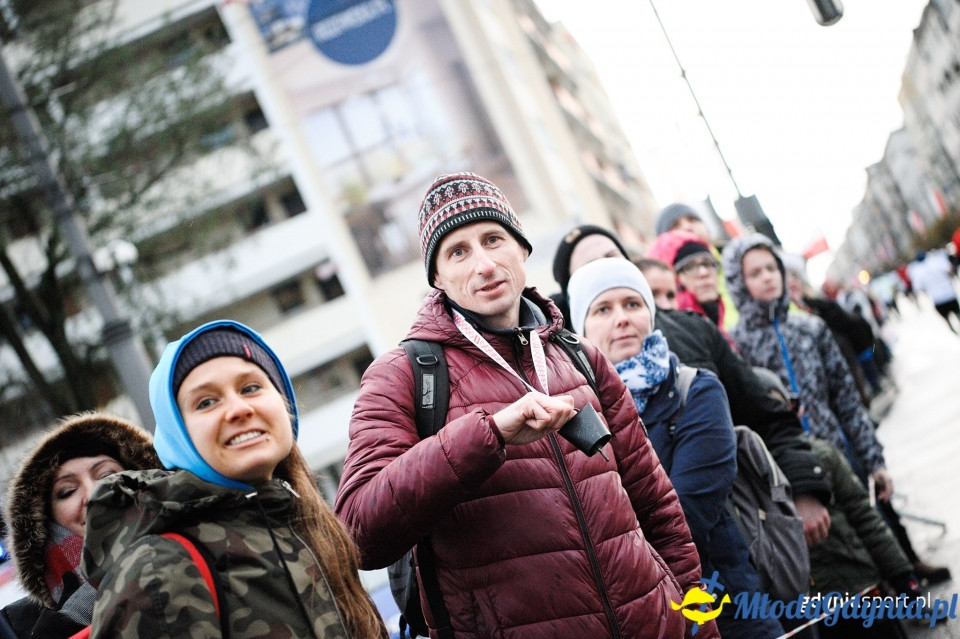 Bieg główny - Bieg Niepodległości z PKO Bankiem Polskim 2017 (II)