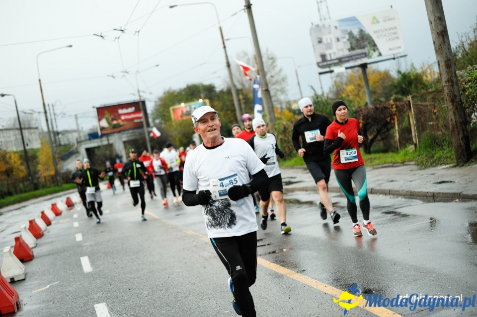 Bieg główny - Bieg Niepodległości z PKO Bankiem Polskim 2017 (II)