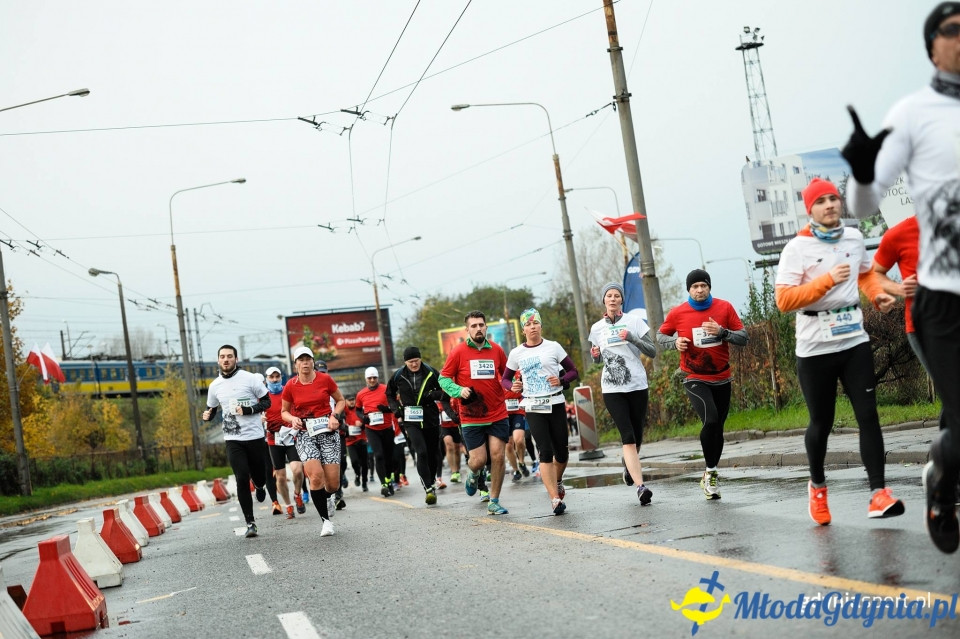 Bieg główny - Bieg Niepodległości z PKO Bankiem Polskim 2017 (II)