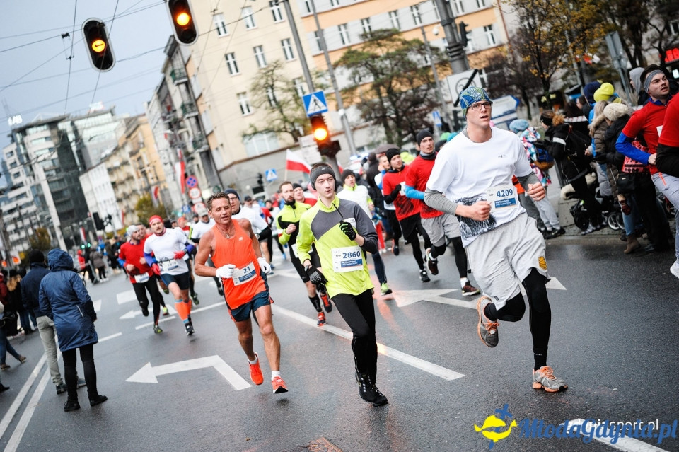 Bieg główny - Bieg Niepodległości z PKO Bankiem Polskim 2017 (II)