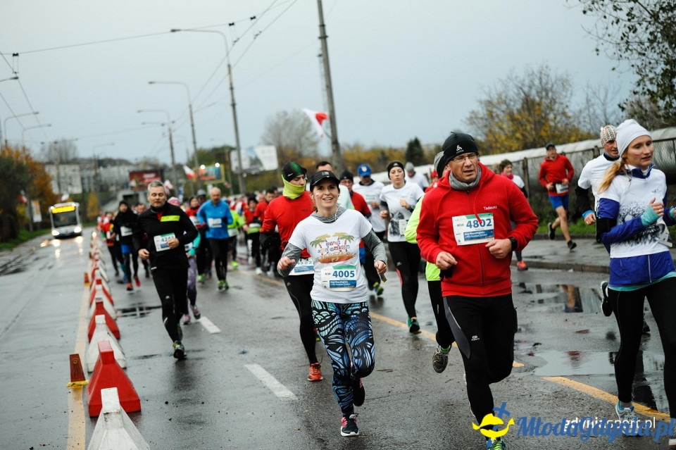 Bieg główny - Bieg Niepodległości z PKO Bankiem Polskim 2017 (II)