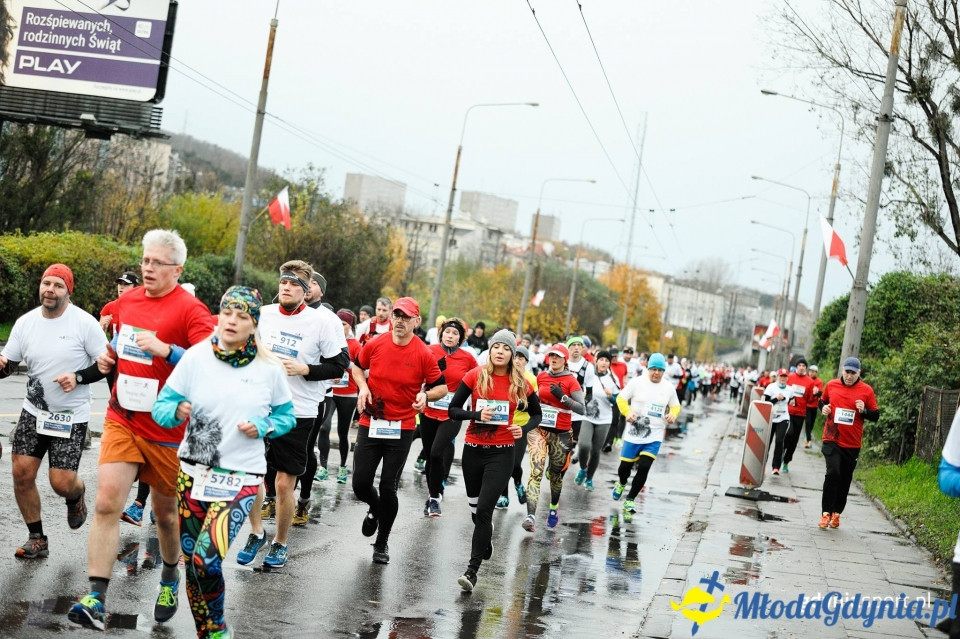 Bieg główny - Bieg Niepodległości z PKO Bankiem Polskim 2017 (II)