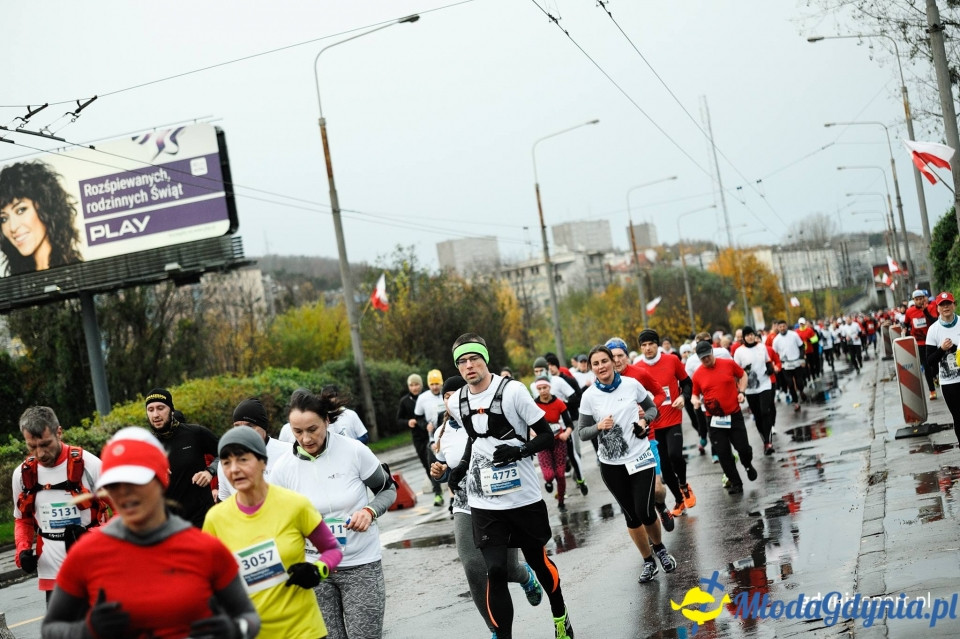 Bieg główny - Bieg Niepodległości z PKO Bankiem Polskim 2017 (II)